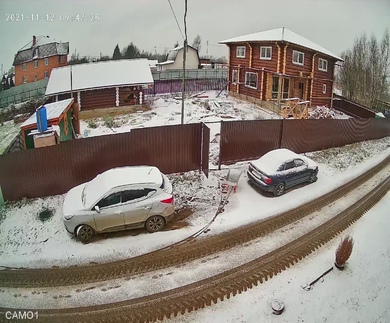 Видеонаблюдение для стройплощадки в Дрезне